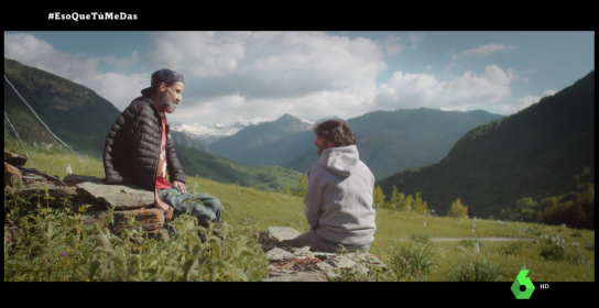 Pau Donés Y Jordi Évole, En El Val D'Aran.