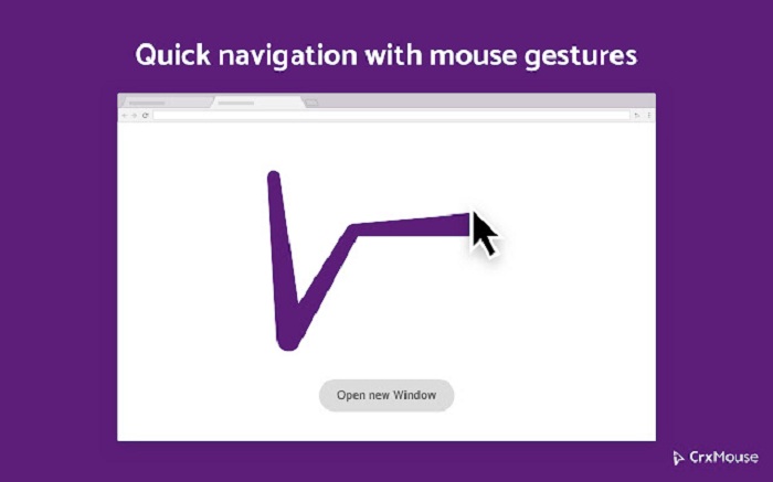 crxMouse chrome gestures