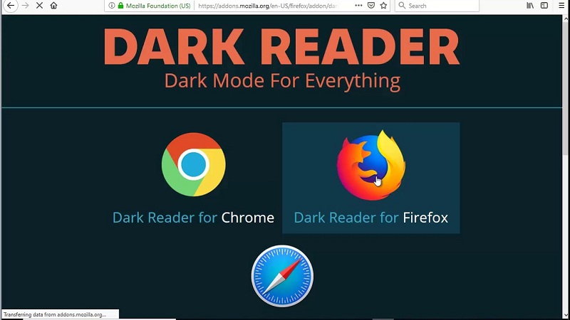 dark reader
