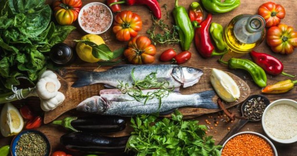 Los Alimentos Básicos De La Dieta Mediterránea