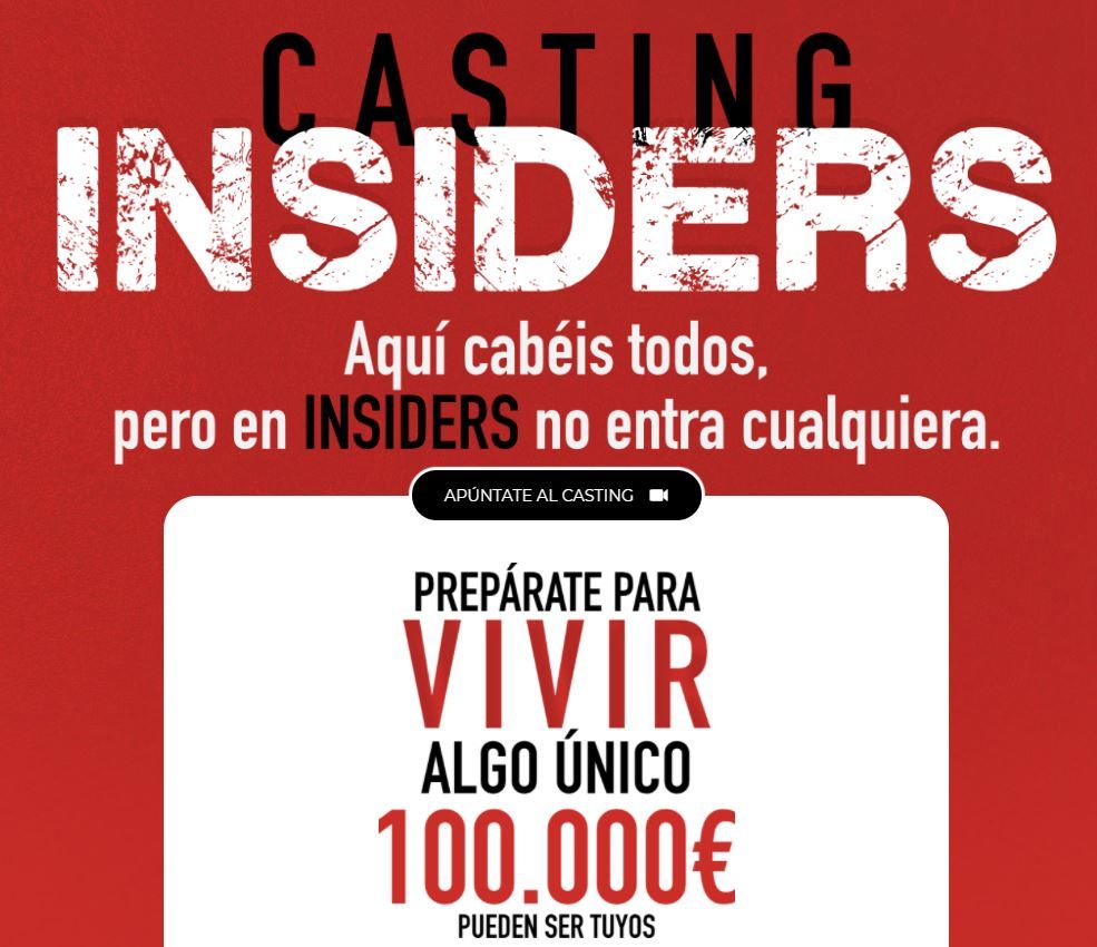 Insiders: Así Es El Reality Español De Netflix Al Que Te Puedes Apuntar Para Concursar