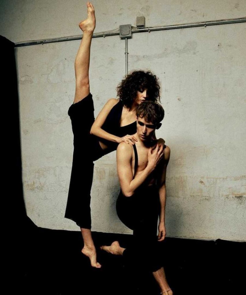 María Pedraza, Practicando Ballet