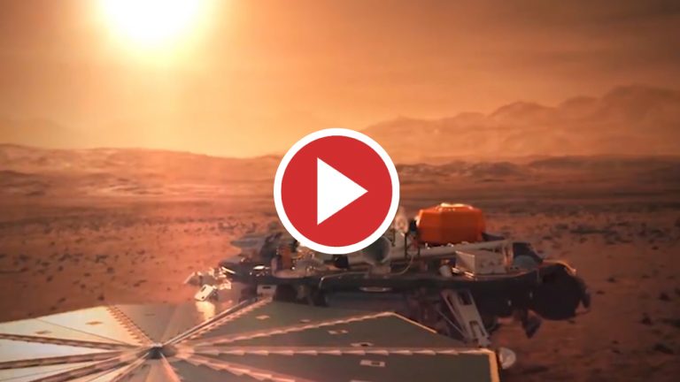 El polvo y el invierno reducen las operaciones de Insight en Marte