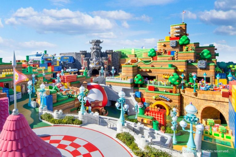 Así son las atracciones del parque de Nintendo en Japón