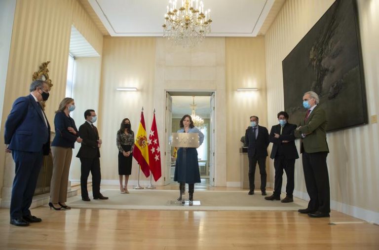 Consejeros del PP en la Comunidad de Madrid asumen las competencias de las áreas de Cs