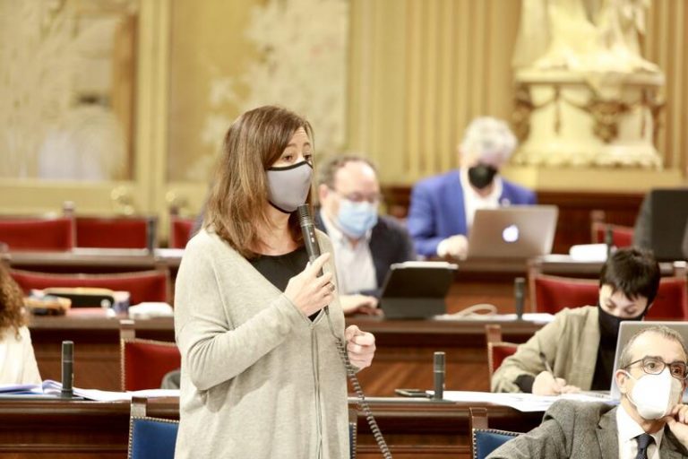 Armengol: «Ahora no son apropiadas ni las elecciones anticipadas ni las mociones de censura»