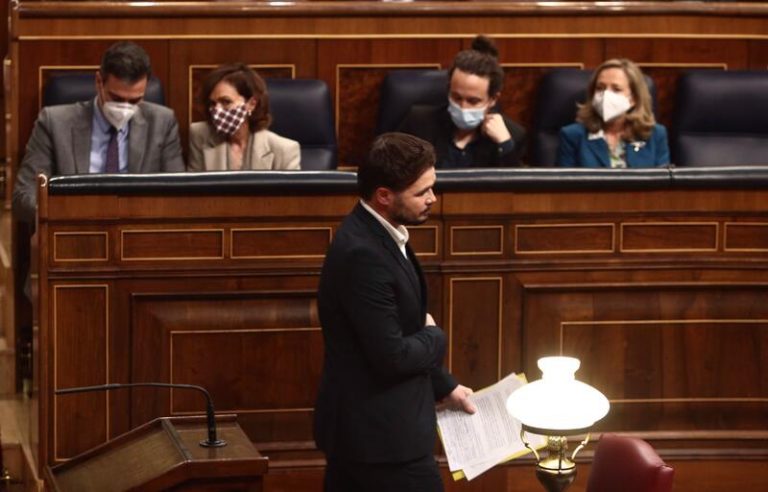 Rufián avisa: «Si no se soluciona la situación de los presos  próximamente, ERC tomará decisiones»