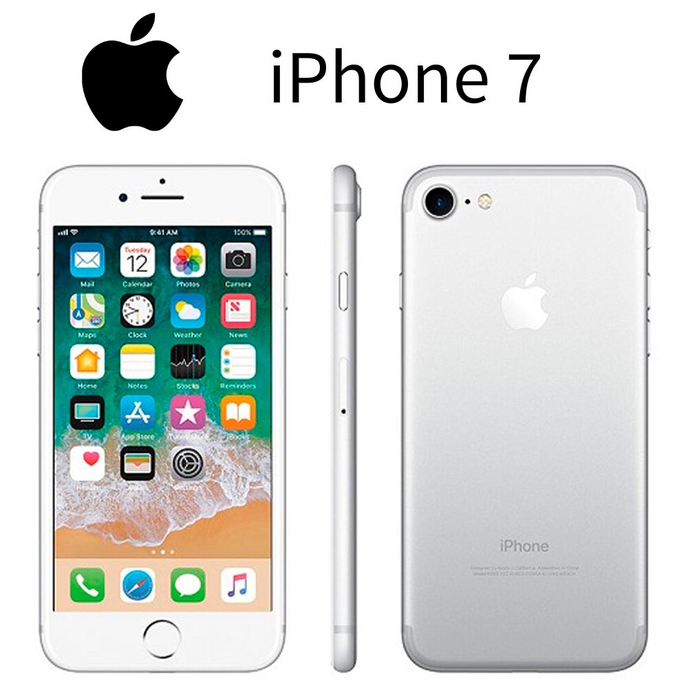 Apple M Vil Iphone 7 32 Gb Plata Reacondicionado 2