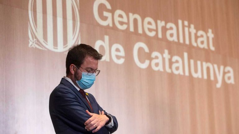 Aragonès a Illa: «Con pandemia o sin» no renunciaré a la independencia