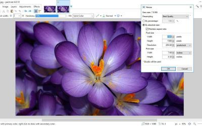 ¿Cómo Cambiar La Resolución Con Paint?