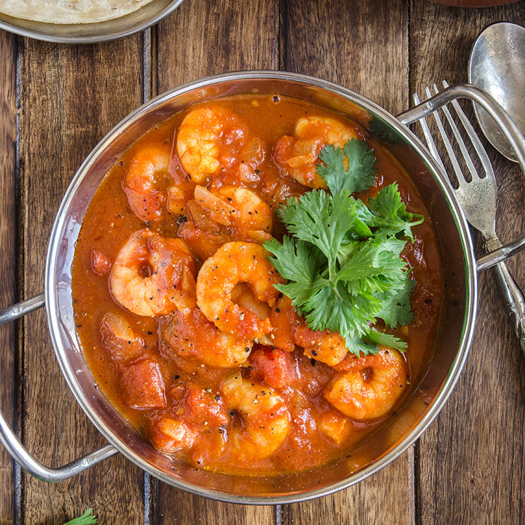 Receta 1 Gambas Al Curry