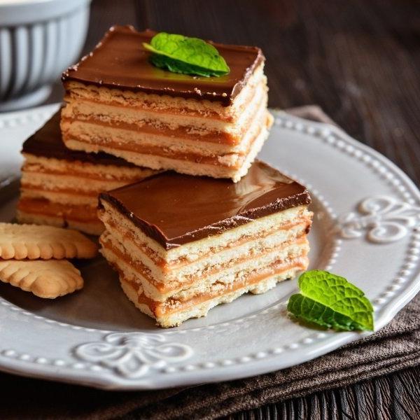 ¿Qué Es Una Tarta De Galleta Y Chocolate?