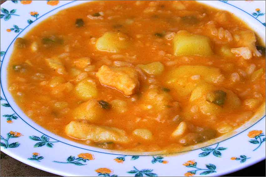 Receta De La Abuela Patatas Con Bacalao (O Patatas Guisadas Con Bacalao)