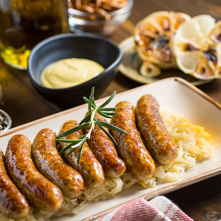 Receta De Salchichas Con Repollo A La Cerveza Y Mostaza