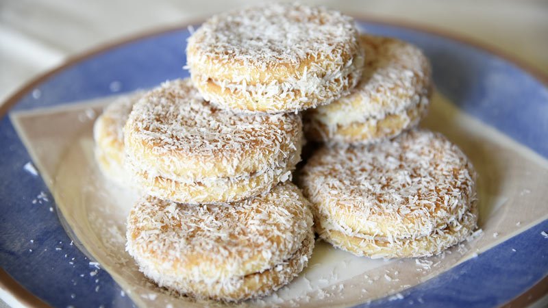 Receta 1: Galletas Blandas De Coco