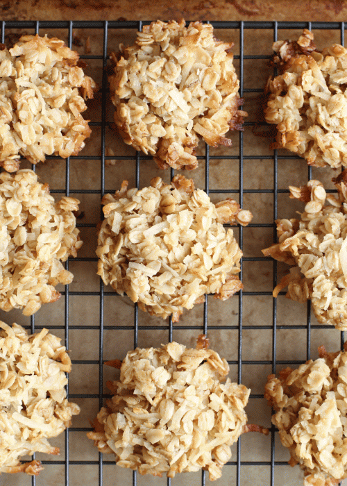 Receta 4: Galletas Blandas De Coco Con Avena