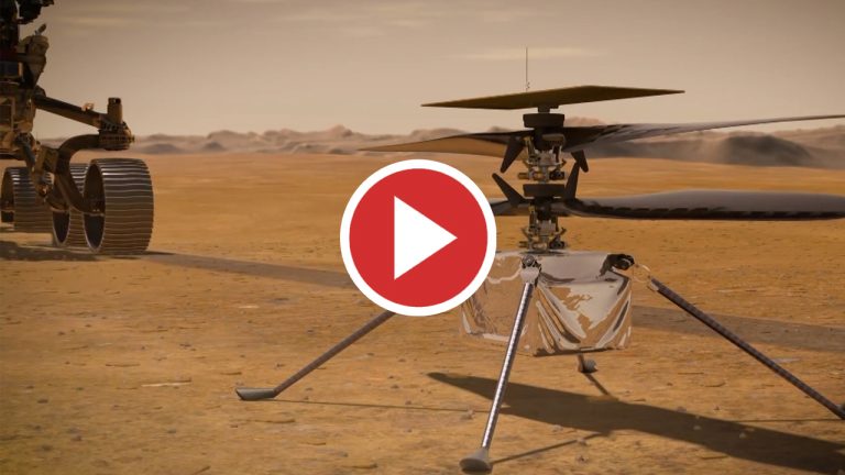 Comienza el despliegue del helicóptero marciano Ingenuity