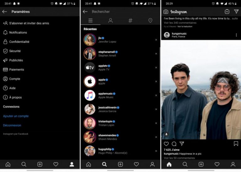 Instagram: así puedes activar el modo oscuro en la web