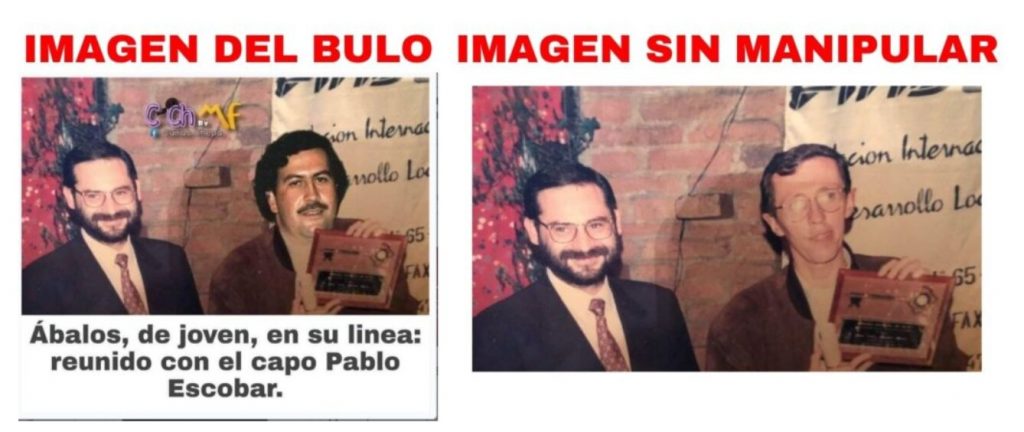 José Luis Ábalos Y Pablo Escobar Políticos