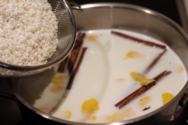 Ingredientes y pasos para preparar leche de arroz