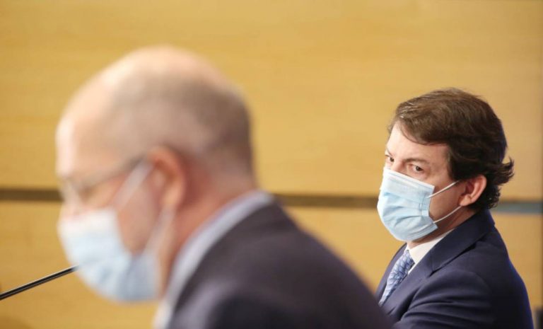 Mañueco dice haber renovado votos con Igea y se siente reforzado tras la moción