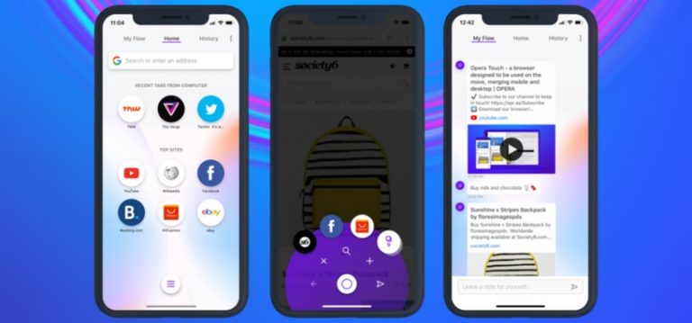 Opera para iOS estrena diseño por su tercer aniversario