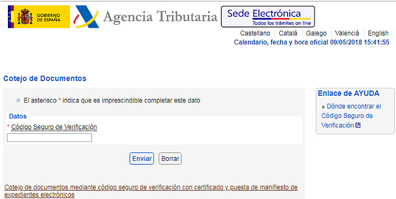 Referencia Fiscal