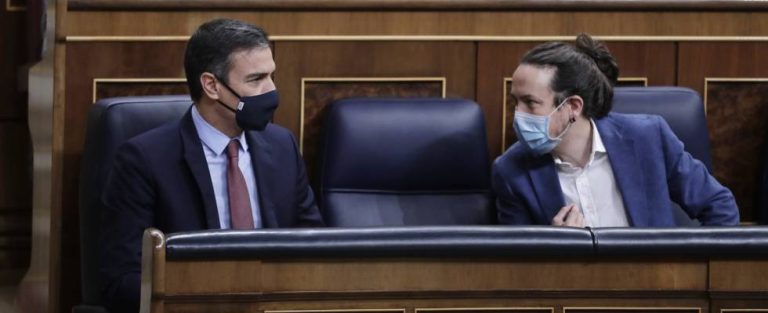 Sánchez e Iglesias se han reunido tras el Consejo de Ministros