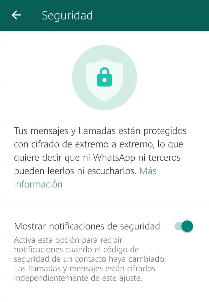 Comprobar Cifrado