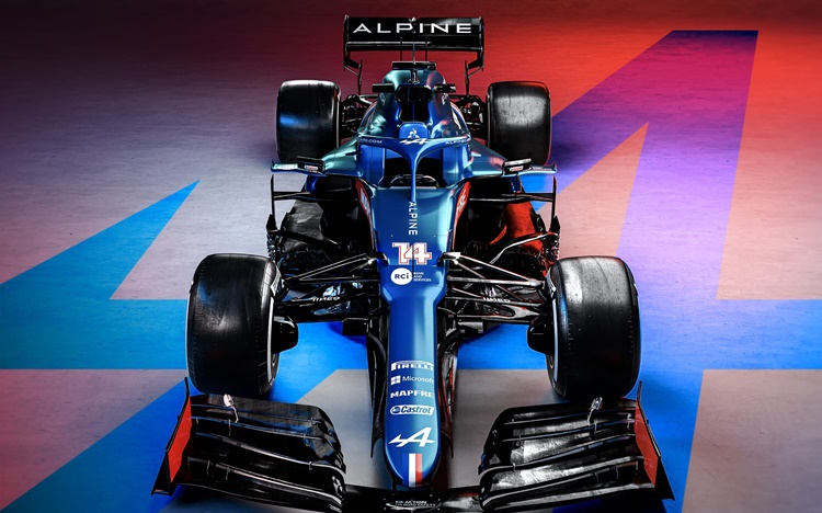 Fernando Alonso Alpine Carlos Sainz