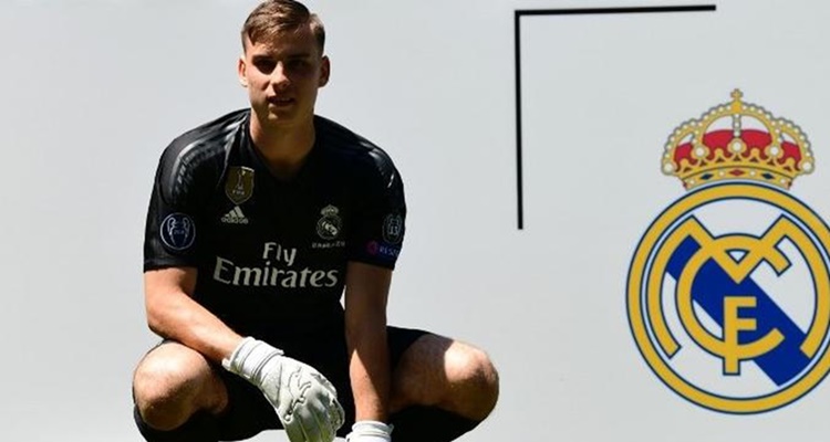 Andriy Lunin, Real Madrid Florentino Pérez