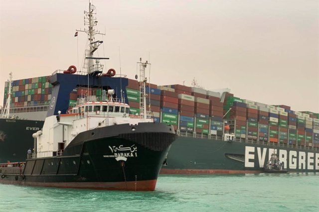 El bloqueo del canal de Suez impide el paso de más de 8.000 millones diarios en mercancías
