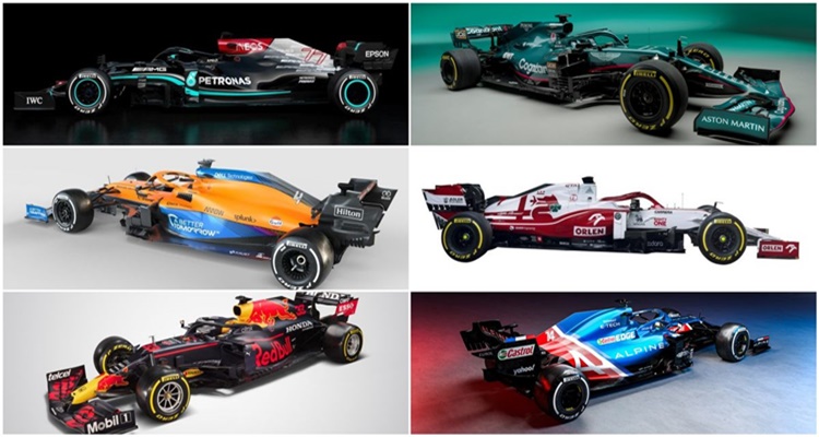 Coches Fórmula 1 2021, Fernando Alonso, Carlos Sainz