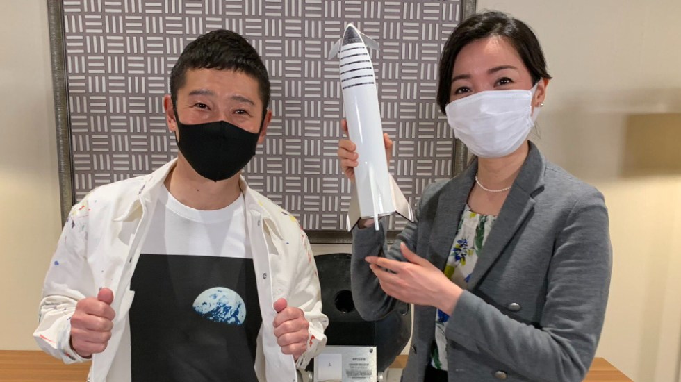 Maezawa Volará A La Luna En La Nave De Space X Con Los Tripulantes Seleccionados.