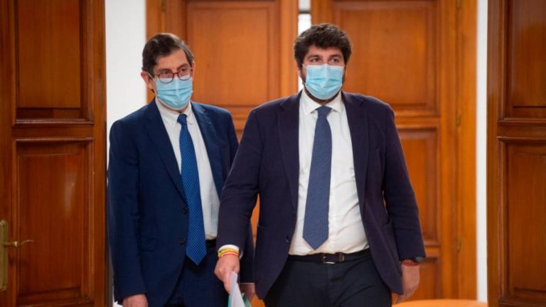 Cs y PSOE presentarán una moción de censura en el Ayuntamiento de Murcia y la Asamblea Regional