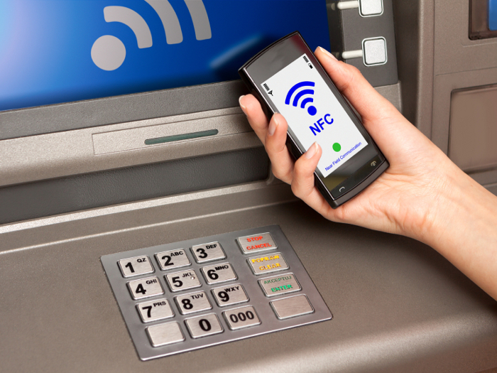 nfc acceso cajero