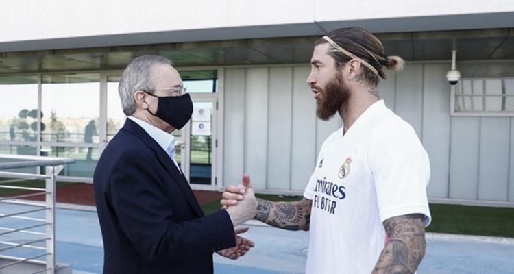 Florentino Pérez / Real Madrid / Sergio Ramos