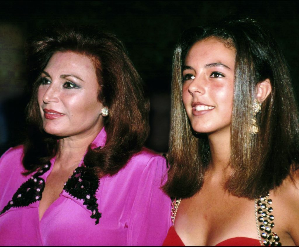 Rocío Jurado, Junto A Su Hija.