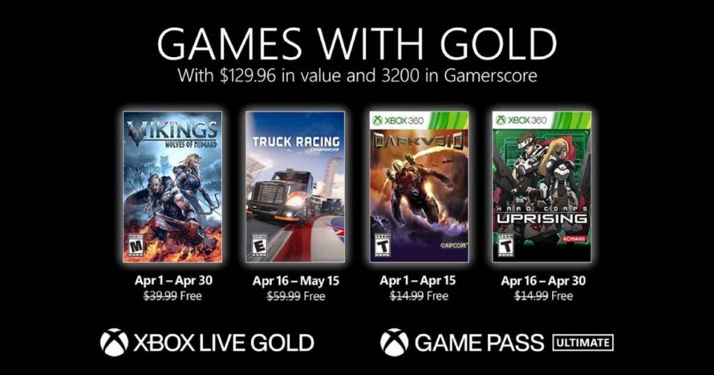 Xbox Series: Juegos Gratis De Gold Para Abril 1 Xbox Series: Juegos Gratis De Gold Para Abril