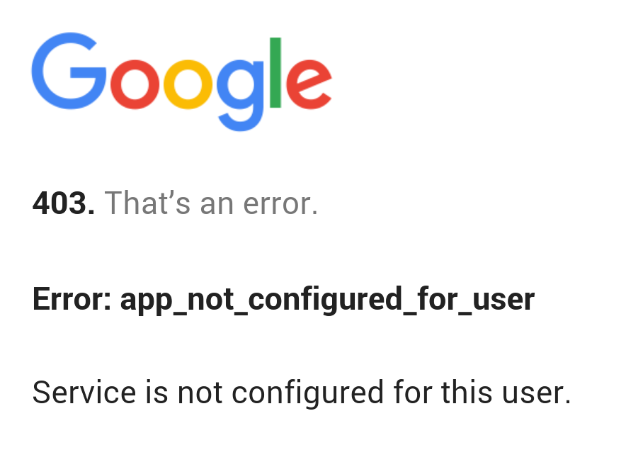 ¿Cuáles son las causas del error 403 de Google?