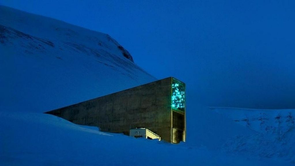 Bóveda Mundial De Semillas Svalbard, Noruega