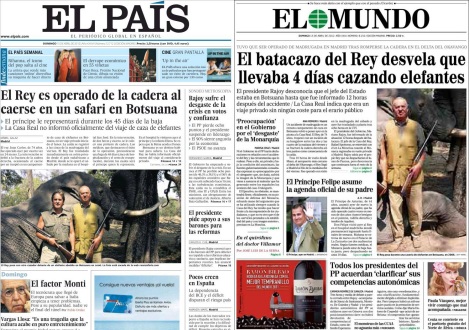 10 Portadas Históricas De Periódicos Españoles