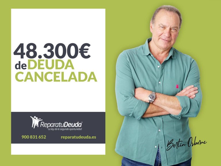 Repara tu Deuda Abogados cancela 48.300 € en Sabadell (Barcelona) con la Ley de Segunda Oportunidad