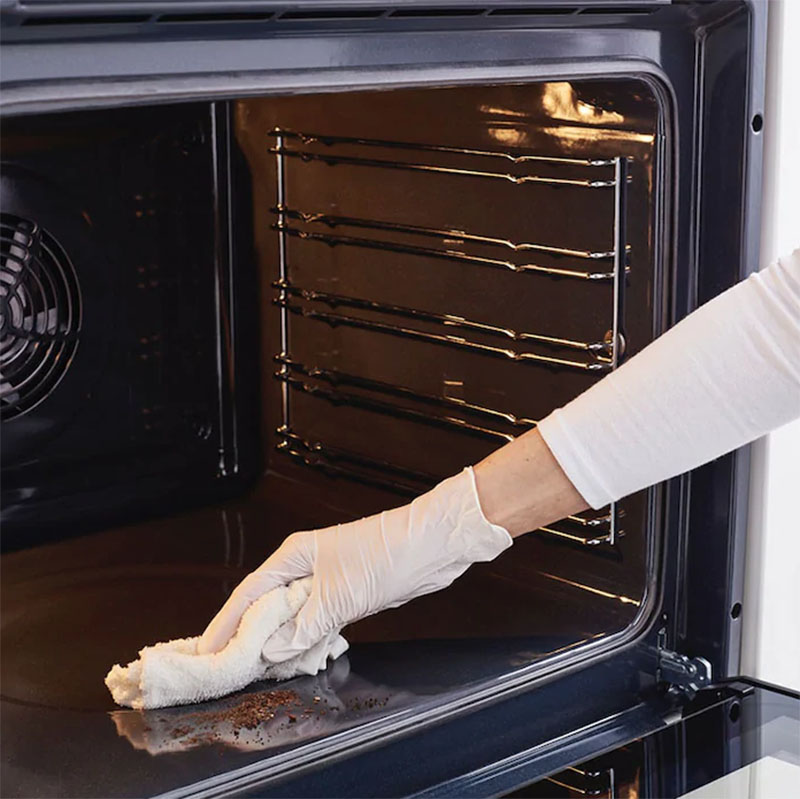 Horno Como Nuevo A Punta De Limpieza Con Sal