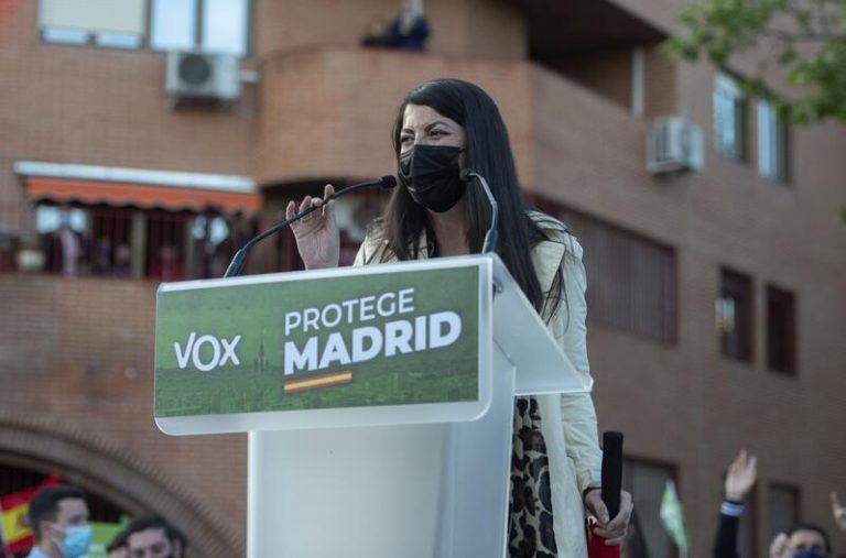 Olona dice que los manifestantes en Vallecas «buscaban un muerto»