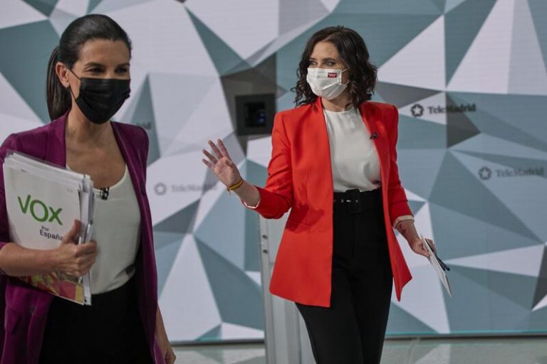 Ayuso cree que Iglesias se ha comportado en el debate «como el misógino que lleva dentro»