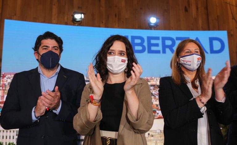 Ayuso ve el proyecto de Sánchez e Iglesias «acabado»