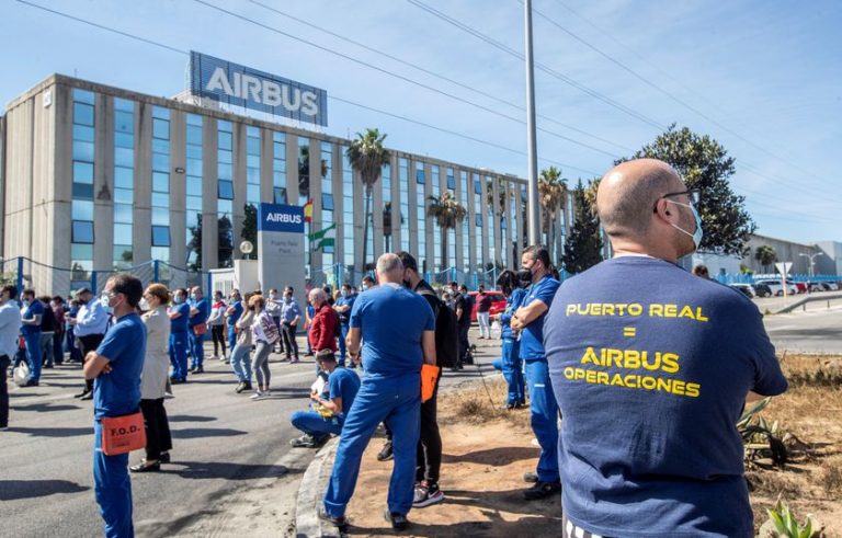 Airbus busca soluciones para Puerto Real pero «no ha hecho ninguna mención al cierre»