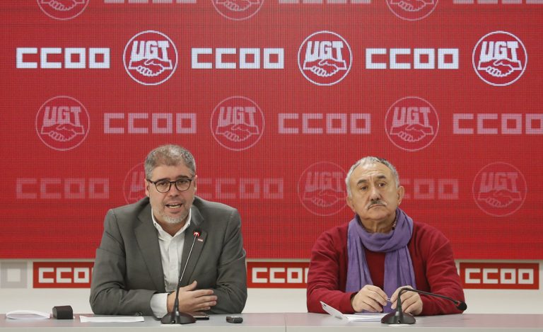CCOO y UGT piden modificar el sistema de prevención laboral