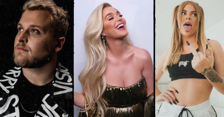 Katy Perry con Luísa Sonza y Bruno Martini en ‘Cry About It Later’